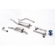 Milltek Cat-back exhaust resonated for Ford Fiesta MK8 ST-Line 3 & 5 Door (non-GPF) 2017-2019 - Burnt/blue titanium tips