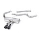 Výfukové systémy Milltek Cat-back exhaust (louder) for Ford Focus Mk3 ST Estate/Sedan/Limousine (non-GPF) 2012-2018 - Cerakote black tips | race-shop.cz