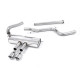 Milltek Cat-back exhaust (louder) for Ford Focus Mk3 ST Estate/Sedan/Limousine (non-GPF) 2012-2018 - Polished tips