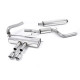 Výfukové systémy Milltek Cat-back exhaust (quieter) for Ford Focus Mk3 ST Estate/Sedan/Limousine (non-GPF) 2012-2018 - Polished tips | race-shop.cz