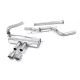 Výfukové systémy Milltek Cat-back exhaust non-resonated for Ford Focus Mk3 ST Estate/Sedan/Limousine (non-GPF) 2012-2018 - Titanium tips | race-shop.cz
