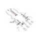 Výfukové systémy Milltek Cat-back exhaust (loudest) valved for Ford Mustang 5.0 V8 GT (non-GPF) 2024+ - Brushed titanium tips | race-shop.cz