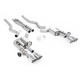 Milltek Cat-back exhaust valved for Ford Mustang 5.0 V8 Mach 1 (non-GPF) 2021-2023 - Polished tips