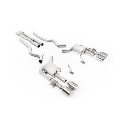 Milltek Cat-back valved for Ford Mustang Shelby GT500 V8 Supercharged S550 (non-GPF) 2020-2023 - Polished tips