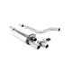 Milltek GPF-back exhaust valved for Ford Puma ST 1.0 170PS 2023+ - Burnt titanium tips
