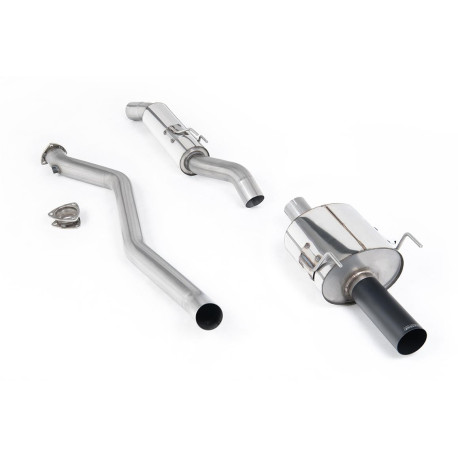Výfukové systémy Milltek Cat-back exhaust resonated for Acura Integra DC-5 Type-R (non-GPF) 2001-2006 - Cerakote black tips | race-shop.cz