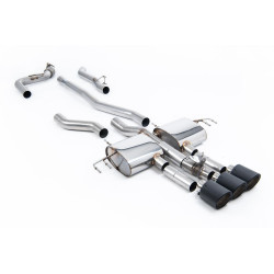 Milltek Cat-back exhaust (loudest) for Acura Integra Type S 2.0 Turbo 320hp (DE5) (non-GPF) 2023+ - Carbon tips