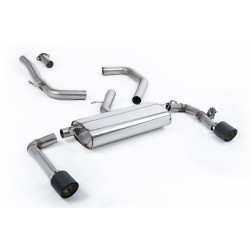 Milltek GPF-back exhaust for Kia Ceed GT 1.6 Turbo 2021+ - Carbon tips