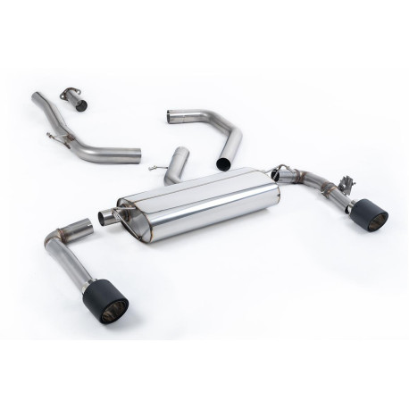 Výfukové systémy Milltek GPF-back exhaust for Kia Ceed GT 1.6 Turbo 2021+ - Carbon tips | race-shop.cz