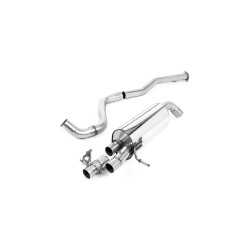 Milltek GPF-back exhaust (louder) for Hyundai i20 N 1.6 T-GDi 204PS 2021+ - Twin titanium tips