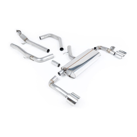 Výfukové systémy Milltek Cat-back exhaust for Hyundai i30 N Performance 2.0 T-GDi (GPF) 2021+ - Polished tips | race-shop.cz