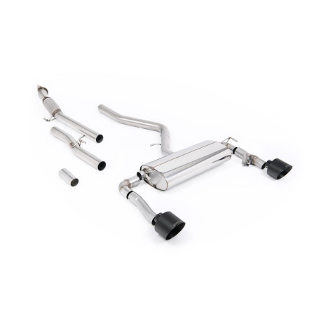 Výfukové systémy Milltek Cat-back exhaust (louder) for Hyundai Kona N 2.0L Turbo 275hp (non-GPF) 2022+ - Cerakote black tips | race-shop.cz