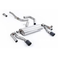 Milltek GPF-back exhaust for Kia Proceed GT 1.6 Turbo 2019+ - Carbon tips
