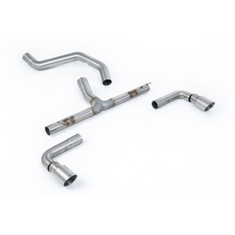 Výfukové systémy Milltek GPF-back exhaust non-resonated for INEOS Grenadier B58 3.0 I6 Turbo Petrol (non-GPF) 2023+ - Twin brushed titanium tips | race-shop.cz