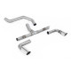 Milltek GPF-back exhaust non-resonated for INEOS Grenadier B58 3.0 I6 Turbo Petrol (non-GPF) 2023+ - Premium polished tips