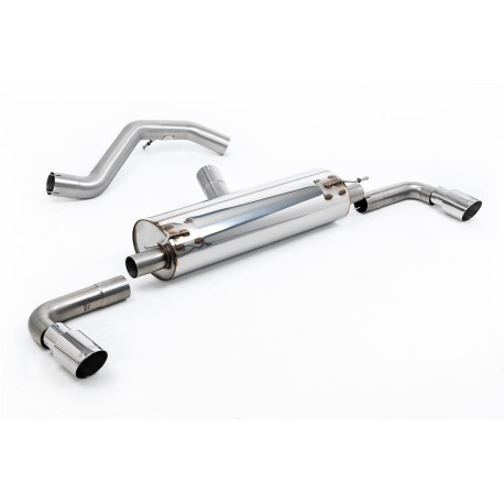 Výfukové systémy Milltek GPF-back exhaust resonated for INEOS Grenadier B58 3.0 I6 Turbo Petrol (non-GPF) 2023+ - Twin polished tips | race-shop.cz