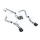 Milltek Cat-back exhaust for Jeep Gladiator 3.6 V6 (non-GPF, side exit) 2020+ - Carbon tips