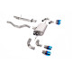 Výfukové systémy Milltek GPF-back exhaust for Land Rover Defender 110 2.0 I4 P300 & P400e (non-GPF) 2020+ - Quad burnt titanium tips | race-shop.cz