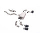 Milltek GPF-back exhaust for Land Rover Defender 90 2.0 I4 P300 & P400e (non-GPF) 2020+ - Carbon tips