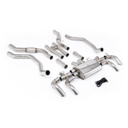 Milltek Cat-back exhaust valved for Range Rover Vogue (L460) (non-GPF, LWB) 2024+