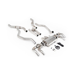 Milltek GPF-back exhaust valved for Range Rover Vogue (L460) (non-GPF, SWB) 2022-2023 - Resonated
