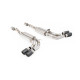 Milltek Cat-back exhaust valved for Mercedes G63 4.0 Bi-Turbo V8 (W465) (non-GPF) 2024+ - Carbon tips
