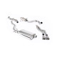 Milltek Cat-back exhaust resonated for Toyota Tacoma Crew Cab/Extended Cab (non-GPF) 2024+ - Dual brushed titanium tips