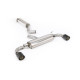 Milltek GPF-back exhaust resonated for Toyota Yaris Gen 2 2024+ - Carbon tips