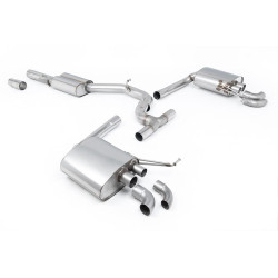 Milltek Cat-back exhaust non-valved for Volkswagen Arteon 2.0TSI 280PS 4Motion (non-GPF) 2022+ - Part-resonated