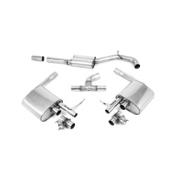 Milltek Cat-back exhaust resonated valved for Volkswagen Arteon 2.0TSI 280PS 4Motion (GPF) 2019+
