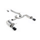 Milltek Cat-back exhaust (louder) for Volkswagen Golf Mk7 1.8TSI Alltrack 4Motion (non-GPF) 2016-2021 - Carbon tips