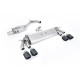 Milltek Cat-back exhaust (quieter) for Volkswagen Golf Mk7.5 R 2.0 TSI 310PS (non-GPF) 2017-2021 - Carbon tips