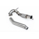 Výfukové systémy Milltek Large-bore downpipe with de-cat for Volkswagen Golf Mk8 GTi (non-GPF, for OE system) 2021-2024 | race-shop.cz