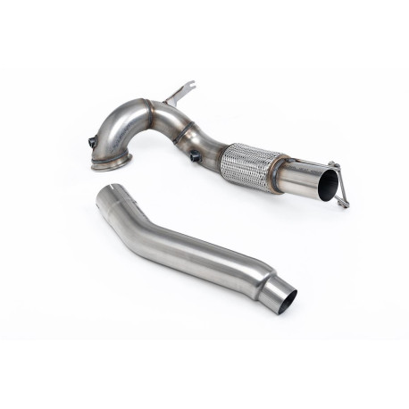 Výfukové systémy Milltek Large-bore downpipe with de-cat for Volkswagen Golf Mk8 GTi (non-GPF, for OE system) 2021-2024 | race-shop.cz