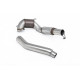 Výfukové systémy Milltek Large-bore downpipe with sports cat for Volkswagen Golf Mk8 GTi (non-GPF, HJS cat, for OE system) 2021-2024 | race-shop.cz