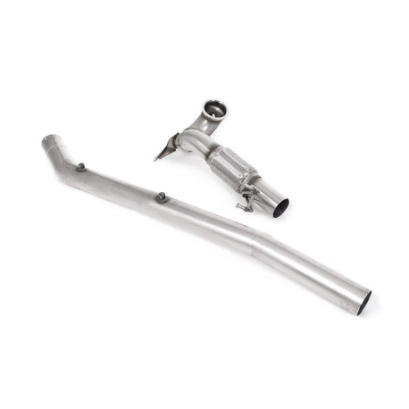 Výfukové systémy Milltek Large-bore downpipe with de-cat for Volkswagen Golf Mk8 R 2.0 TSI 320PS (GPF, for Milltek system) 2021-2024 | race-shop.cz