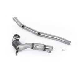 Milltek širokoprúchodný downpipe se sportovním katalyzátorem pro Volkswagen Golf Mk8.5 R (non-GPF, závodní katalyzátor, pro OE s