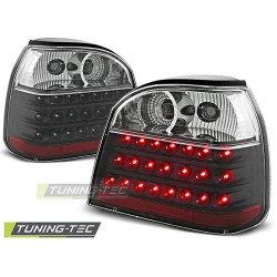 LED ZADNÍ SVĚTLA ČERNÁ pro VW GOLF 3 09.91-08.97