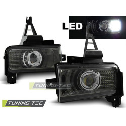 TOYOTA LAND CRUISER FJ200 07-12 ČERNÁ KOUŘOVÉ LED
