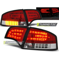 LED ZADNÍ SVĚTLA ČERVENÁ BÍLÁ pro AUDI A4 B7 11.04-03.08 SEDAN