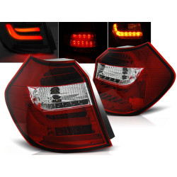 TUNING-TEC LED zadní světla (LED Bar) pro WHIE BMW E87 04-08.07, červená