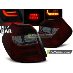 LED BAR ZADNÍ SVĚTLA ČERVENÁ KOUŘOVÉ pro BMW E87/E81 09.07-11 LCI