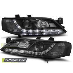 TUNING-TEC přední světla (DRL) pro OPEL VECTRA B 11.95-12.98 (H1), černá, V2