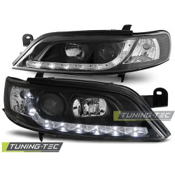 TUNING-TEC přední světla (DRL) pro OPEL VECTRA B 01.99-03.02 (H1), černá