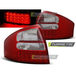 TUNING-TEC LED zadní světla pro AUDI A6 05.97-05.04 SEDAN (LIMOUSINE), červeno-bílá