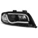 Osvětlení TUNING-TEC přední světla (Tube Light) pro AUDI A6 05.97-05.01 (H1), černá | race-shop.cz