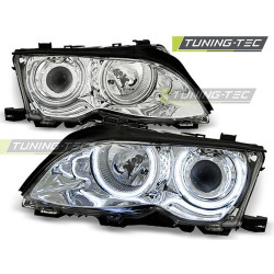 PŘEDNÍ SVĚTLA ANGEL EYES CCFL CHROM pro BMW E46 09.01-03.05