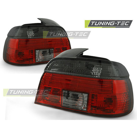 Osvětlení TUNING-TEC zadní světla pro BMW E39 09.95-08.00 (LIMOUSINE), červeno-kouřová, V2 | race-shop.cz