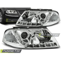 PŘEDNÍ SVĚTLA DAYLIGHT CHROM pro VW PASSAT 3BG 09.00-03.05