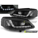 TUNING-TEC přední světla (DRL) pro OPEL ASTRA G 09.97-02.04 (H1), černá, V1